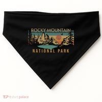 Rocky Mountain National Park USA-Made Doggie Bandana thumb 0