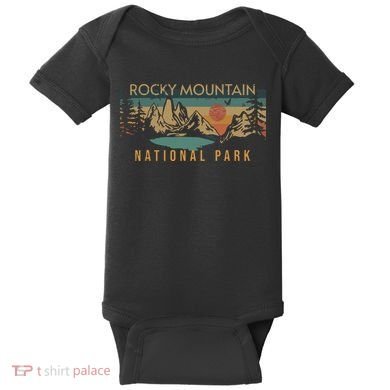 Rocky Mountain National Park Baby Bodysuit