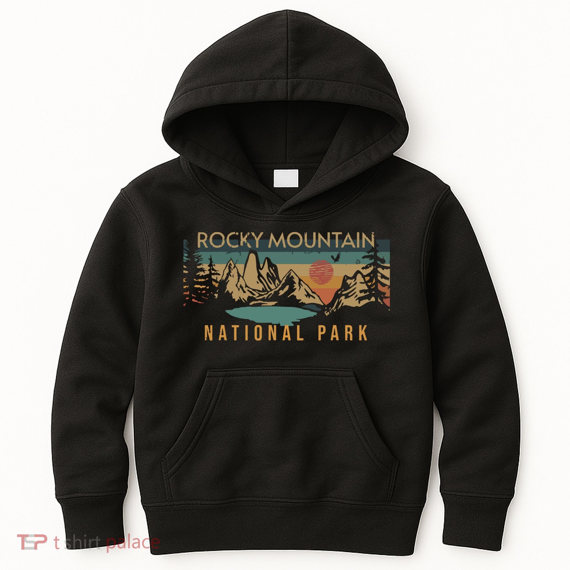 Rocky Mountain National Park Kids Hoodie