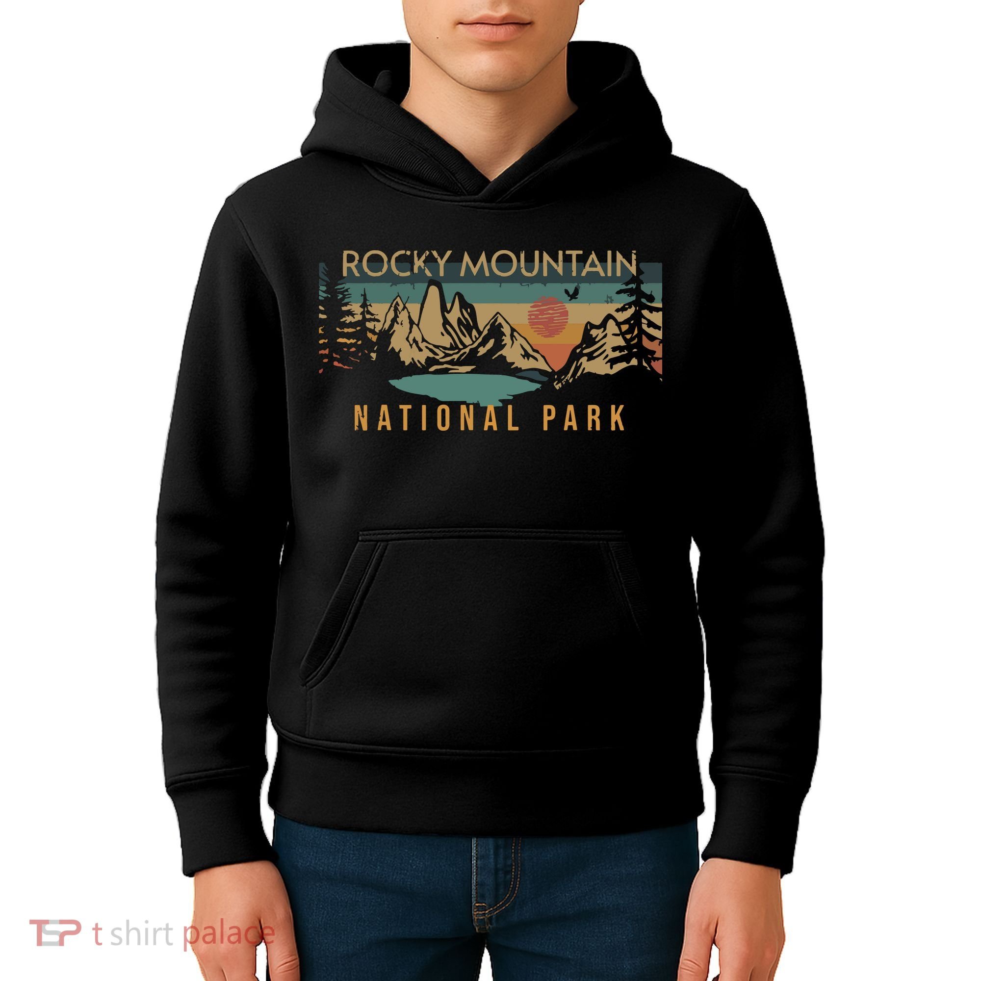 Rocky Mountain National Park Kids Hoodie