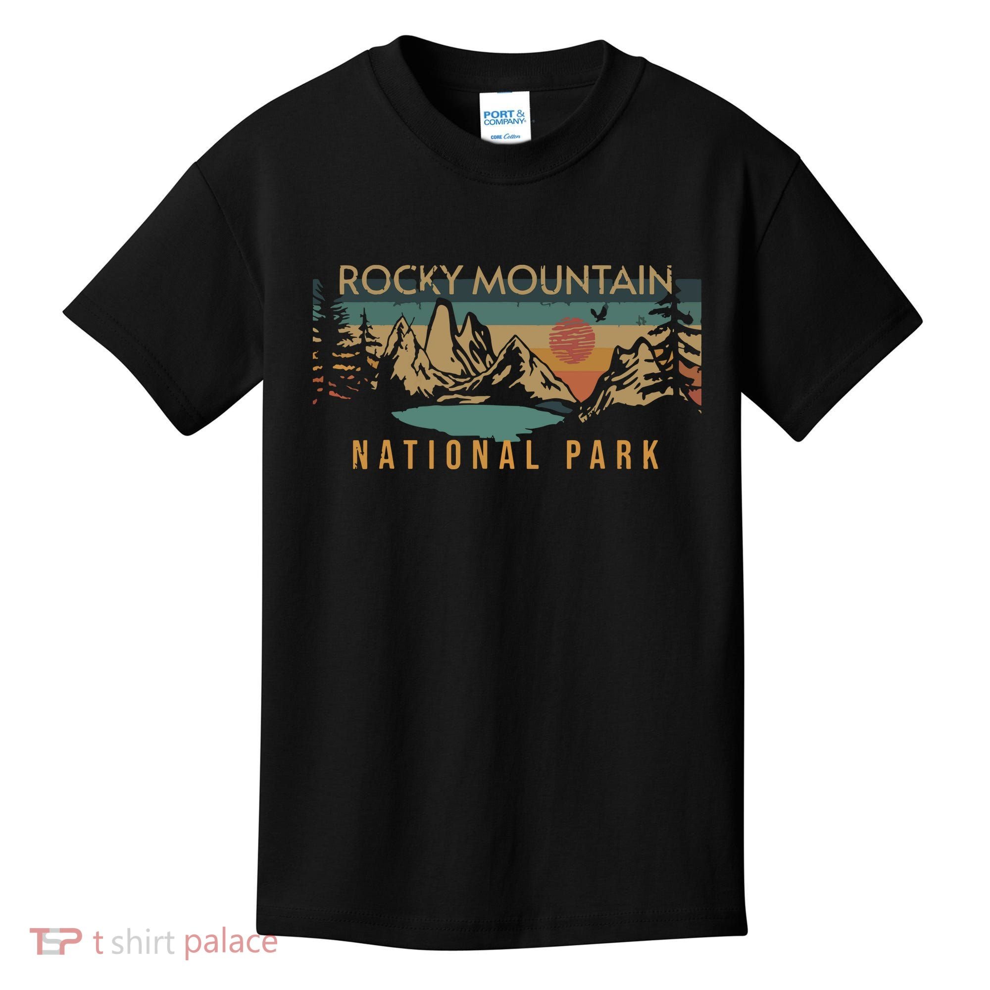Rocky Mountain National Park Kids T-Shirt