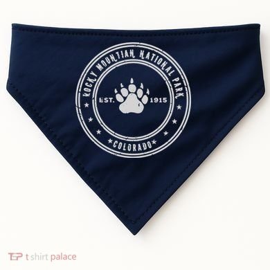 Rocky Mountain National Park USA-Made Doggie Bandana