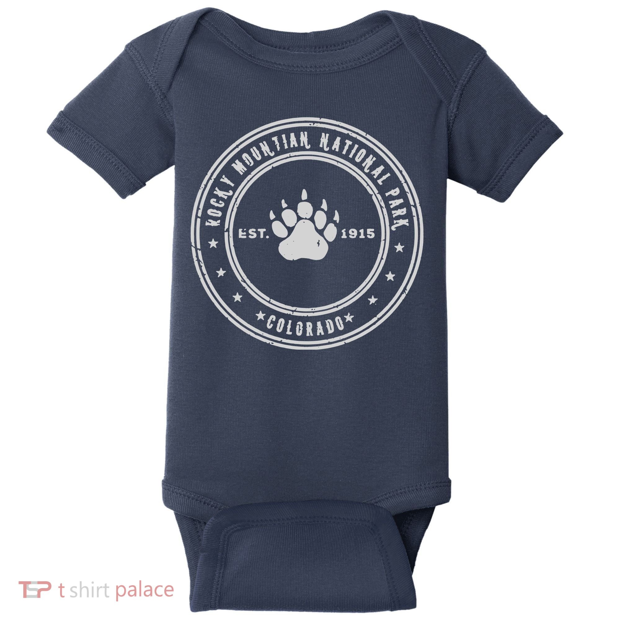 Rocky Mountain National Park Baby Bodysuit