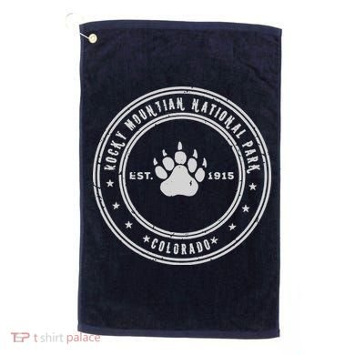 Rocky Mountain National Park Golf Towel