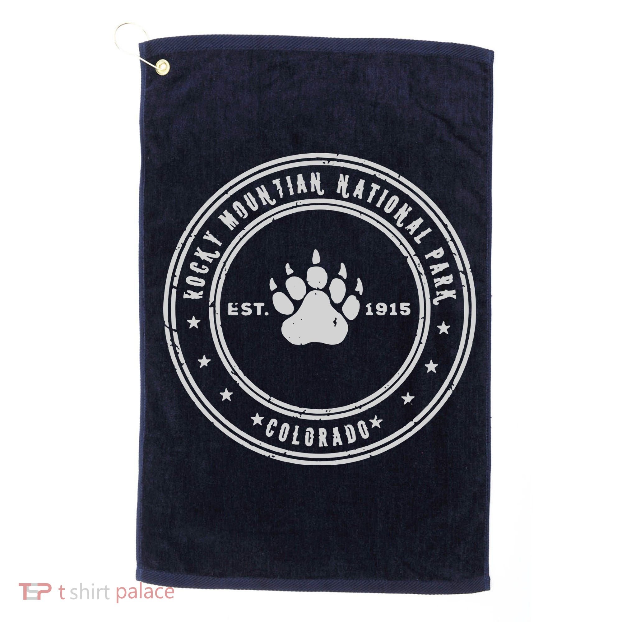 Rocky Mountain National Park Golf Towel