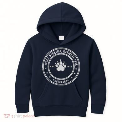 Rocky Mountain National Park Kids Hoodie
