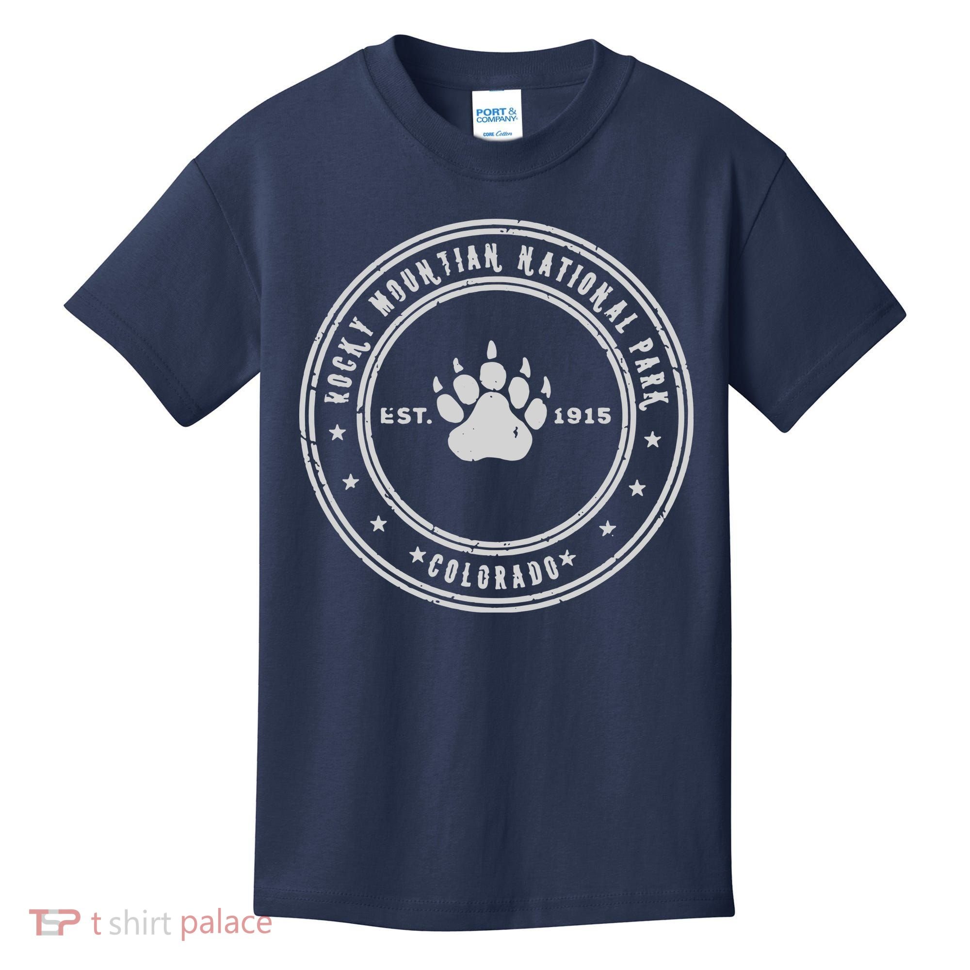 Rocky Mountain National Park Kids T-Shirt
