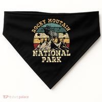 Rocky Mountain National Park USA-Made Doggie Bandana thumb 0