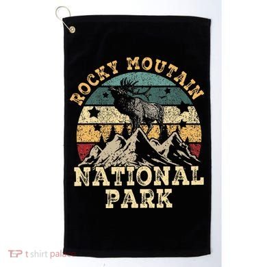Rocky Mountain National Park Golf Towel