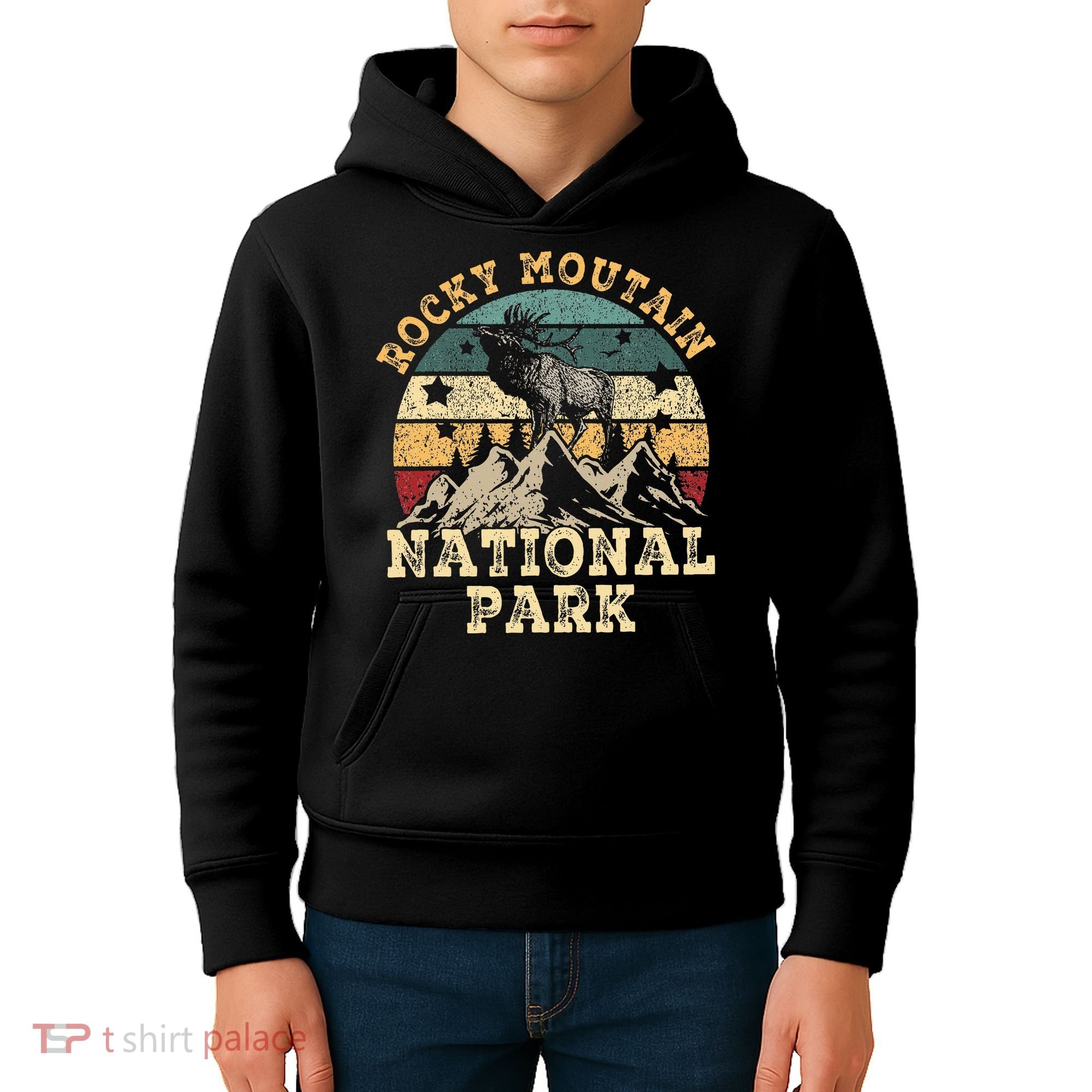 Rocky Mountain National Park Kids Hoodie