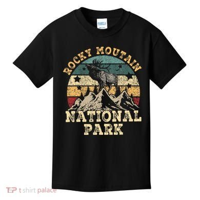Rocky Mountain National Park Kids T-Shirt