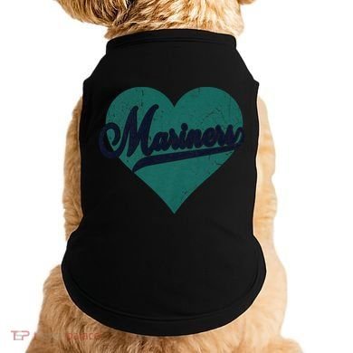 Retro Mariners Nickname Vintage Mariners Heart Doggie Tank