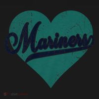 Retro Mariners Nickname Vintage Mariners Heart T-Shirt thumb 7