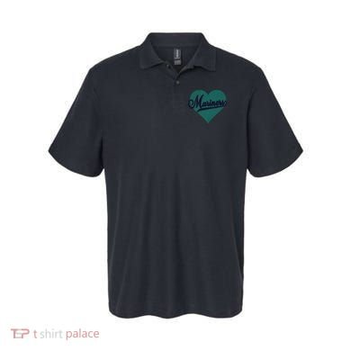 Retro Mariners Nickname Vintage Mariners Heart Polo