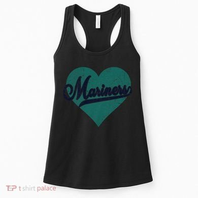 Retro Mariners Nickname Vintage Mariners Heart Women's Tank Top