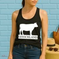 Rich Men North Of Richmond Goochland Cow Funny Women's Tank Top thumb 2