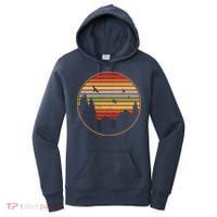 Retro Mountain Nature Sunset Women's Hoodie thumb 0