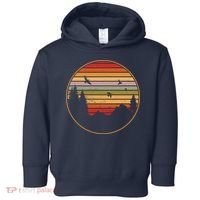 Retro Mountain Nature Sunset Toddler Hoodie thumb 0
