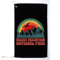 Rocky Mountain National Park Golf Towel thumb 0