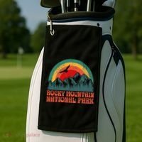 Rocky Mountain National Park Golf Towel thumb 2
