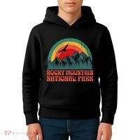Rocky Mountain National Park Kids Hoodie thumb 4
