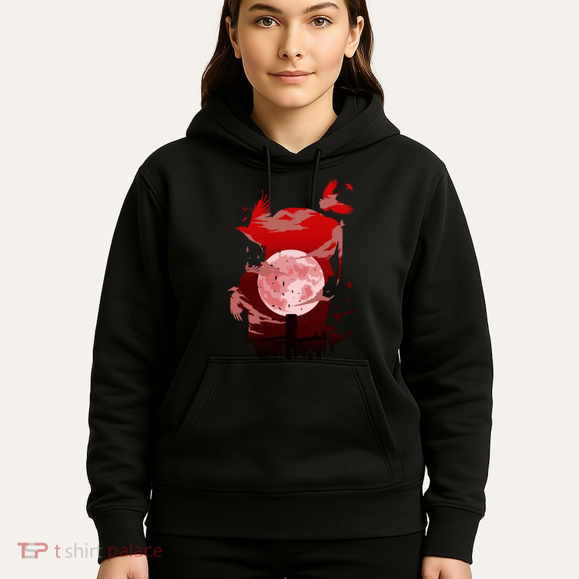 Red Moon Ninja Hoodie
