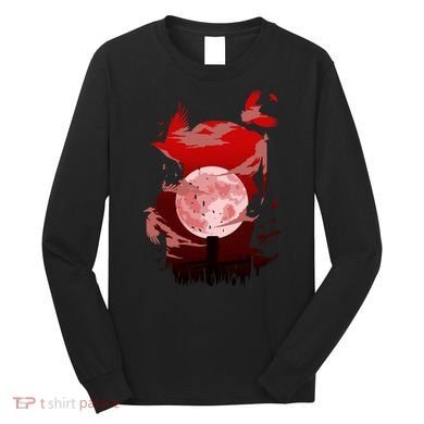 Red Moon Ninja Long Sleeve Shirt