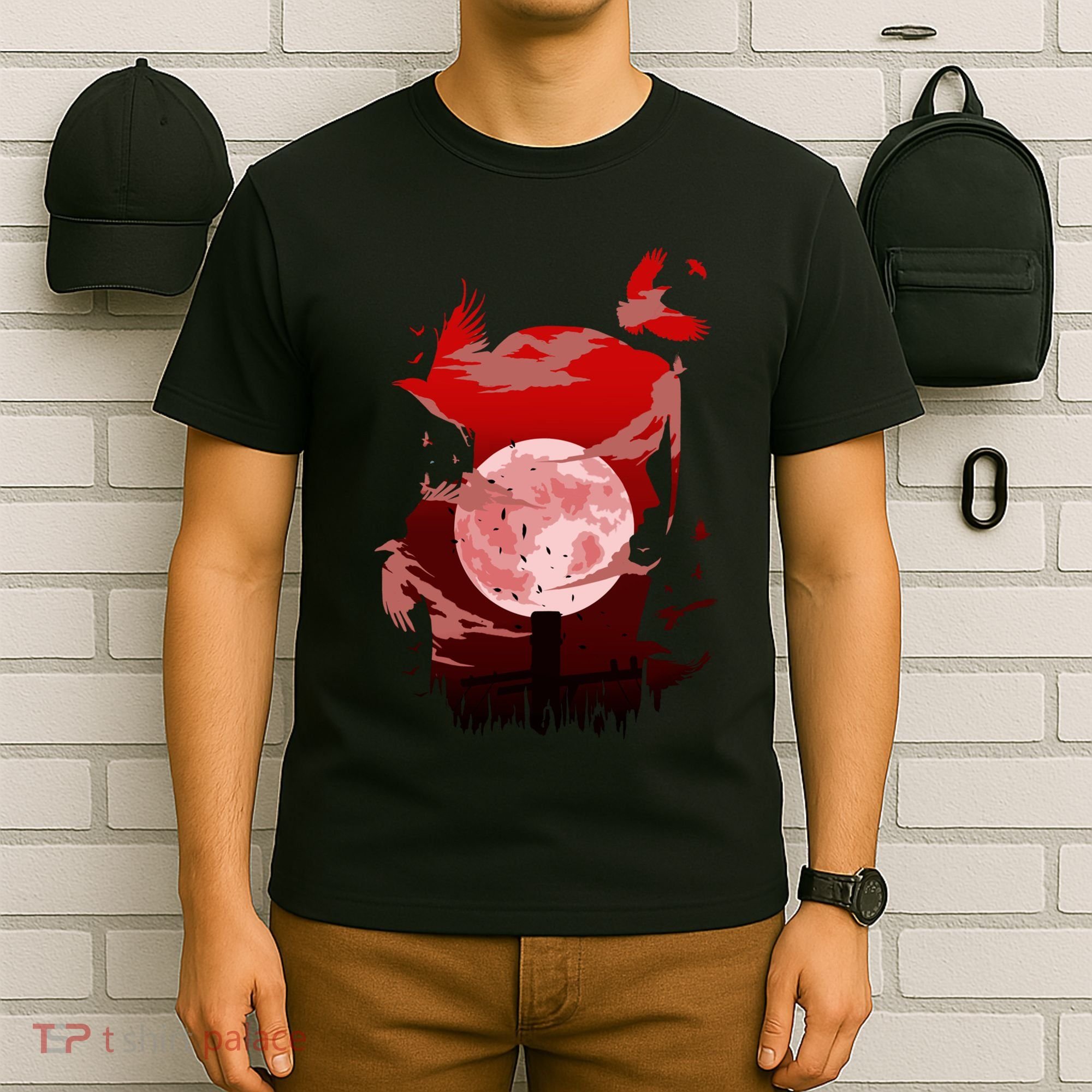 Red Moon Ninja T-Shirt