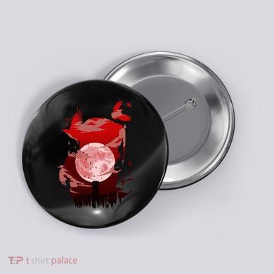 Red Moon Ninja Button