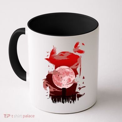 Red Moon Ninja Coffee Mug