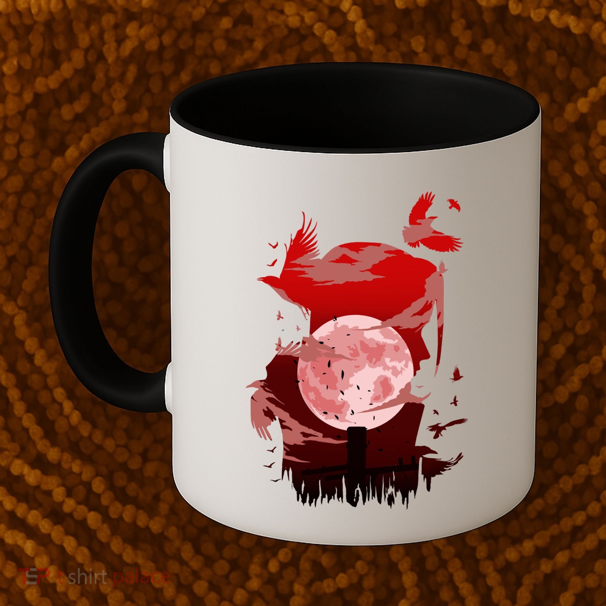 Red Moon Ninja Coffee Mug