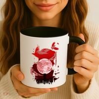 Red Moon Ninja Coffee Mug thumb 3