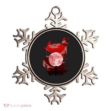 Red Moon Ninja Ornament