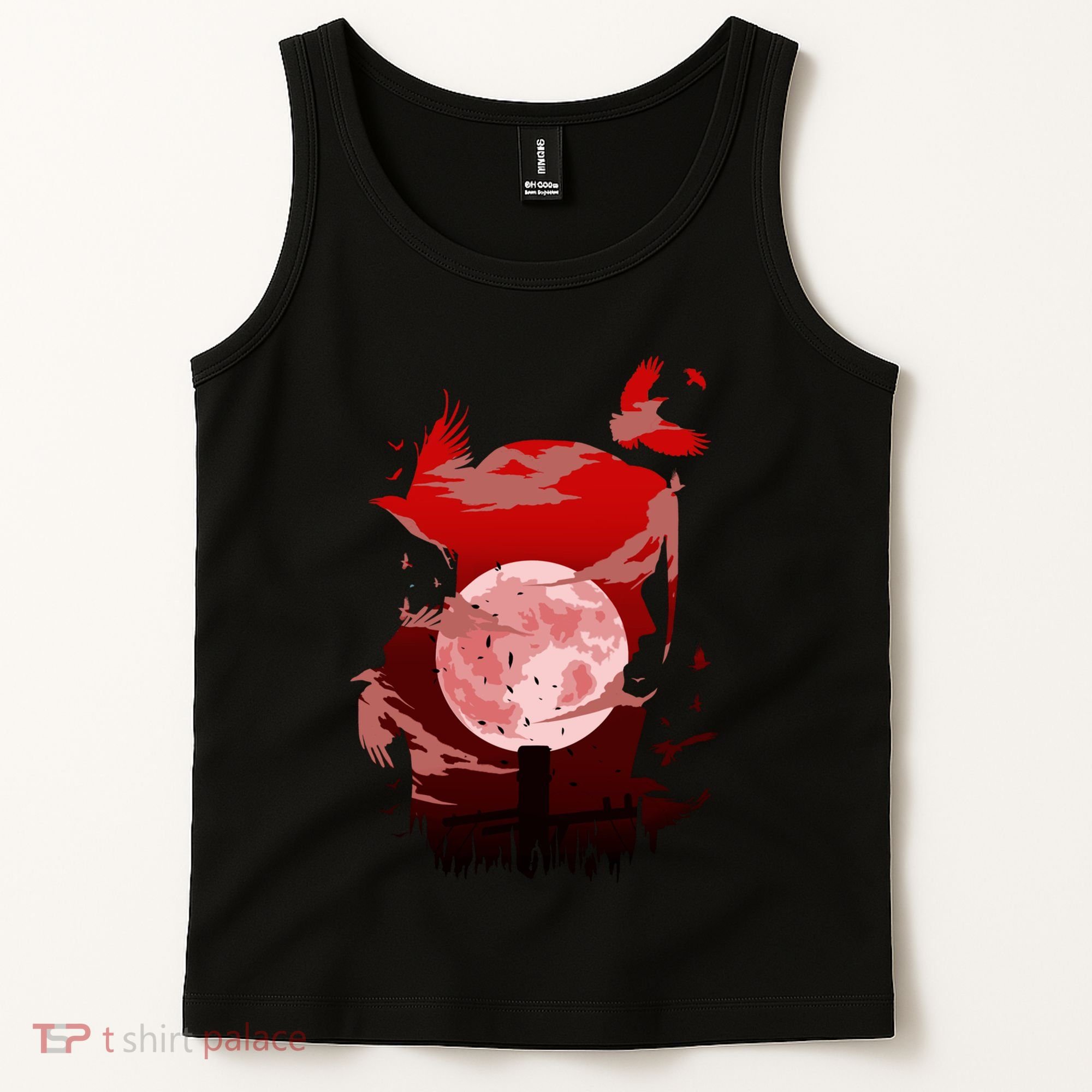 Red Moon Ninja Tank Top