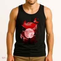 Red Moon Ninja Tank Top thumb 3