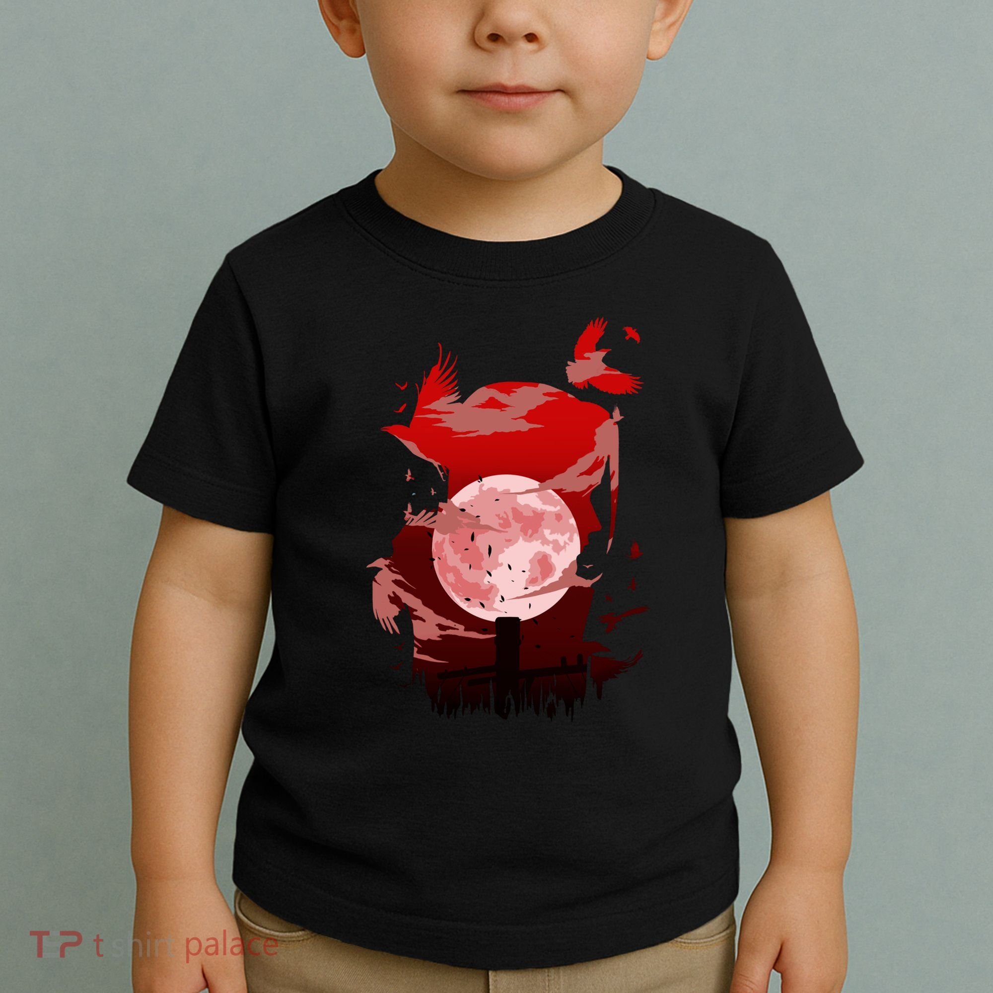 Red Moon Ninja Toddler T-Shirt