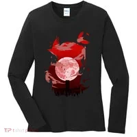 Red Moon Ninja Women's Long Sleeve Shirt thumb 0