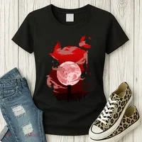 Red Moon Ninja Women's T-Shirt thumb 3