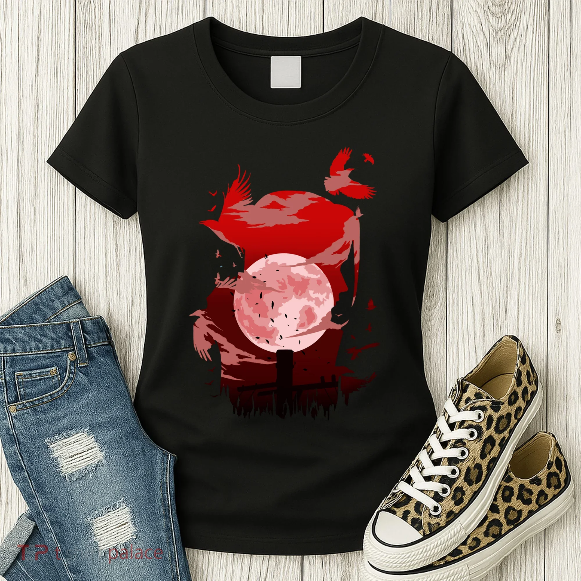 Red Moon Ninja Women's T-Shirt