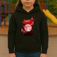 Red Moon Ninja Kids Hoodie thumb 3