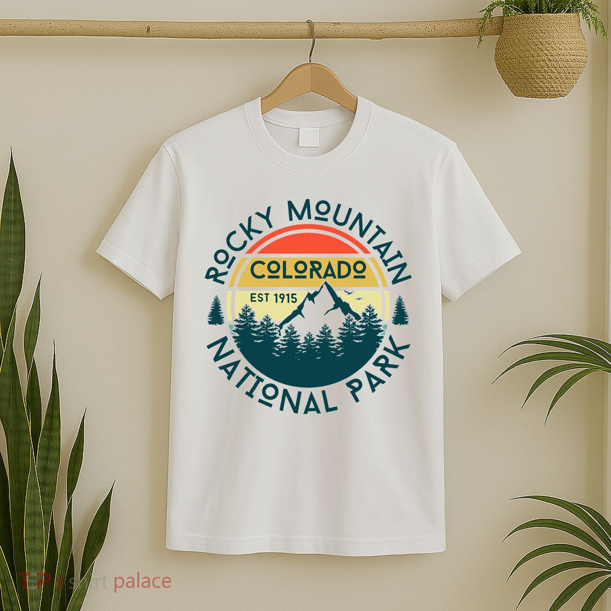 Rocky Mountain National Park Colorado Nature Hiking T-Shirt