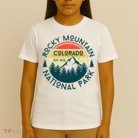 Rocky Mountain National Park Colorado Nature Hiking T-Shirt thumb 4