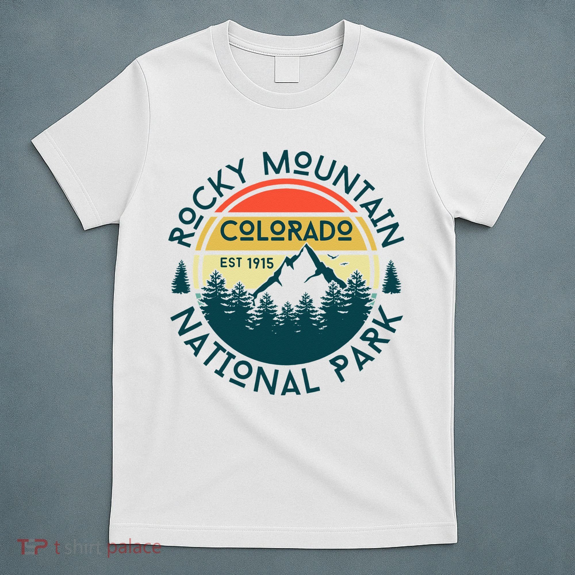 Rocky Mountain National Park Colorado Nature Hiking T-Shirt