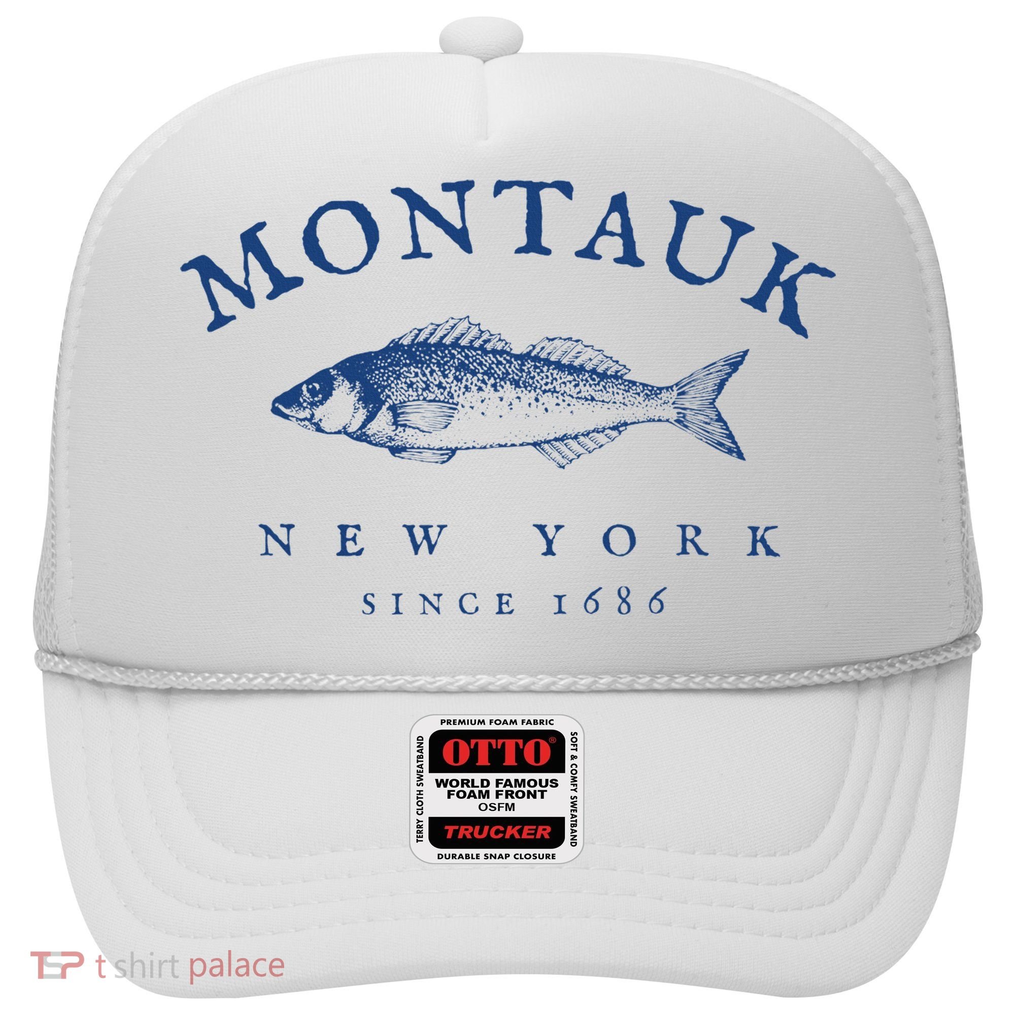 Retro Montauk New York Fishing Hat