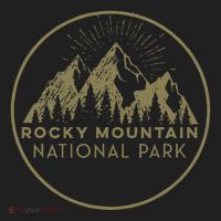 Rocky Mountain National Park Cool Rocky Mountain Golf Towel thumb 3