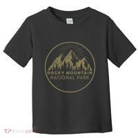 Rocky Mountain National Park Cool Rocky Mountain Toddler T-Shirt thumb 0
