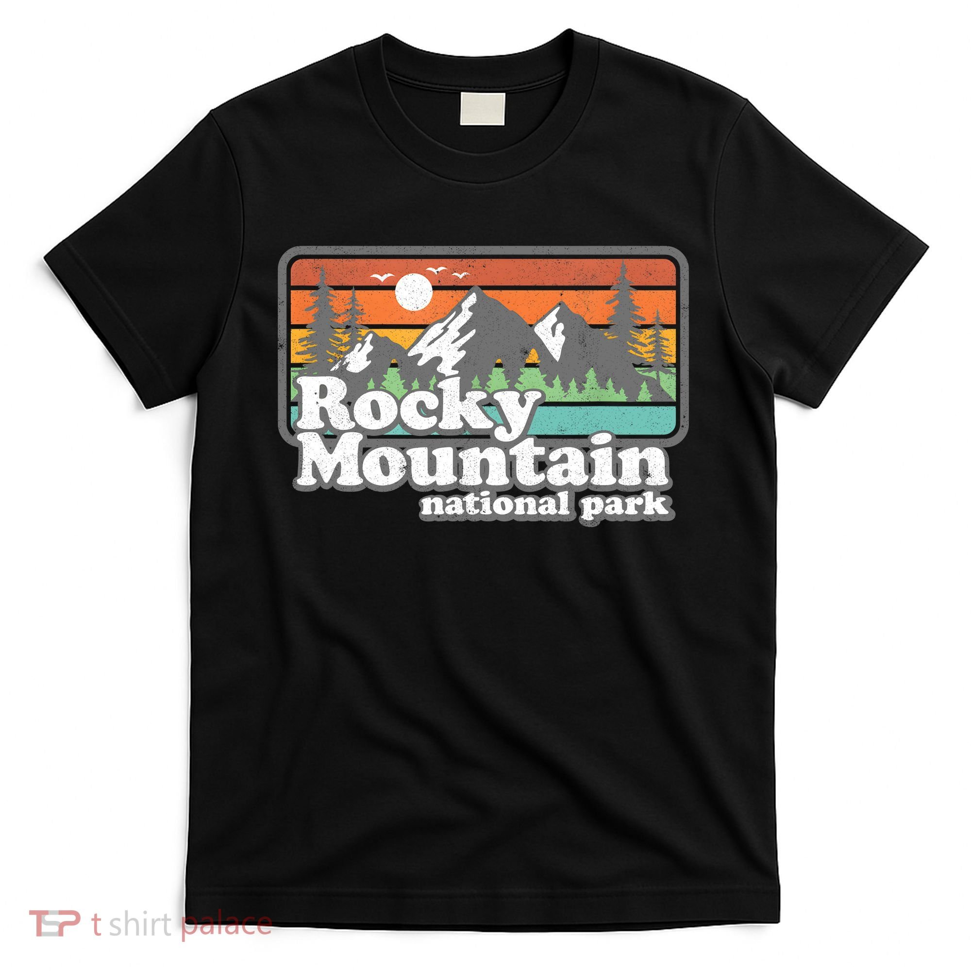 Rocky Mountain National Park Colorado Hiking Camping Gift T-Shirt