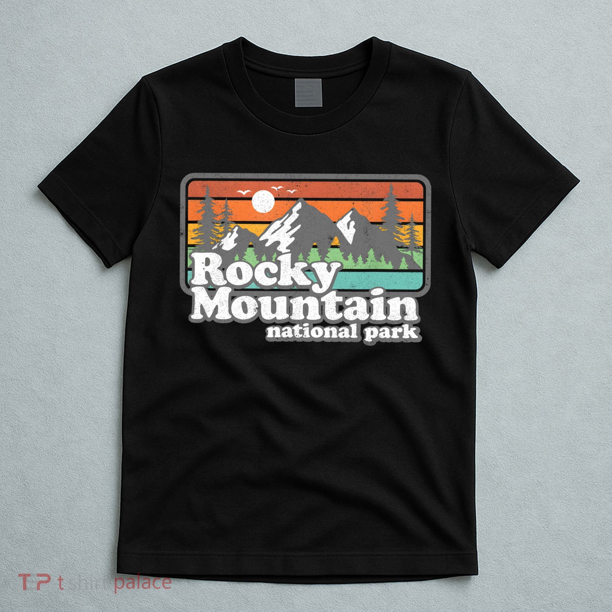 Rocky Mountain National Park Colorado Hiking Camping Gift T-Shirt