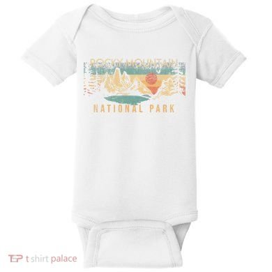 Rocky Mountain National Park Baby Bodysuit