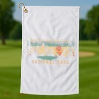 Rocky Mountain National Park Golf Towel thumb 1